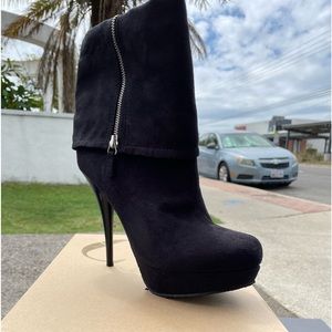 Brand New, charlotte russe black boots/heels